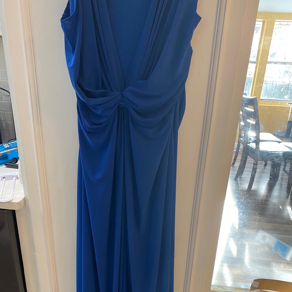 Blue dress